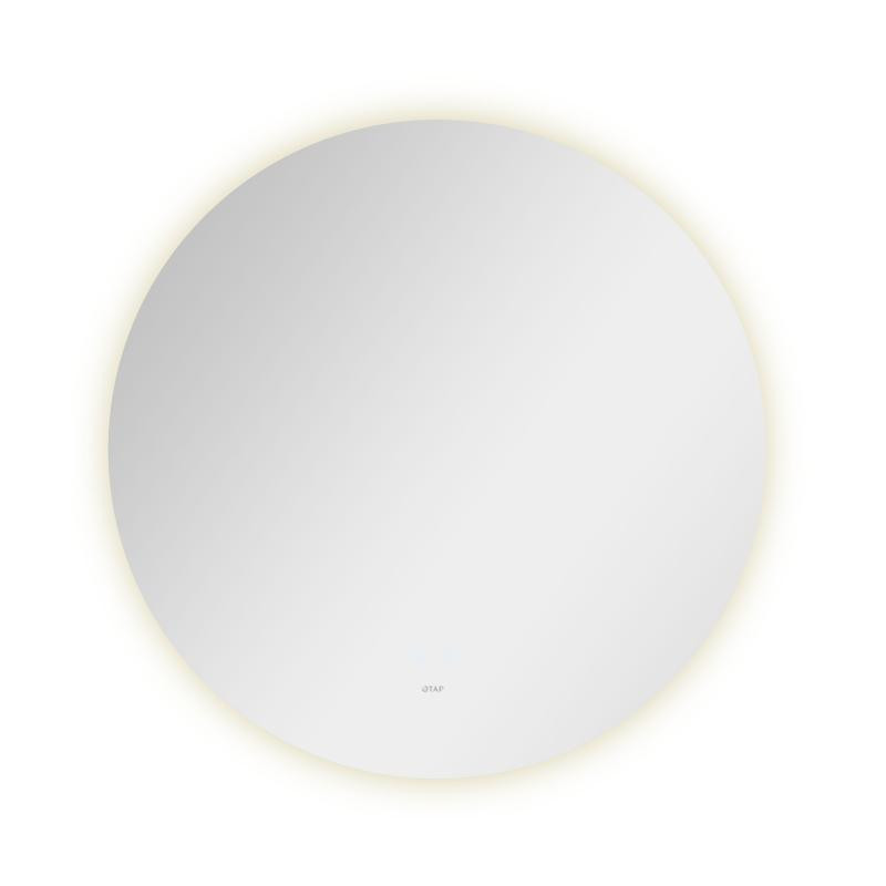 Дзеркало настінне кругле сенсорне Qtap Taurus (TA1) R800 з LED-підсвіткою Touch, з антизапотіванням Харків - фото 5