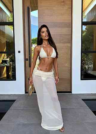 Купальник пропускает солнечный свет +SPF 50 Молочный L 2649776775 S Днепр