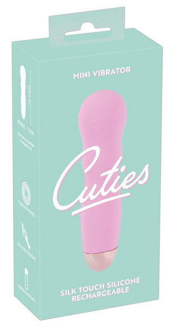 Мини-вибратор волнистый You2Toys Cuties, розовый Sex Aura Киев - изображение 1