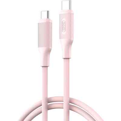 Дата кабель USB-C to USB-C NBQ265B-CC pink XO (NB-Q265B-CC.pink) Вінниця