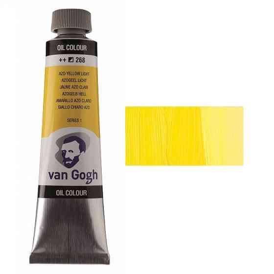 Фарба олійна VAN GOGH (268) AZO Жовтий світлий 40 мл Royal Talens Київ