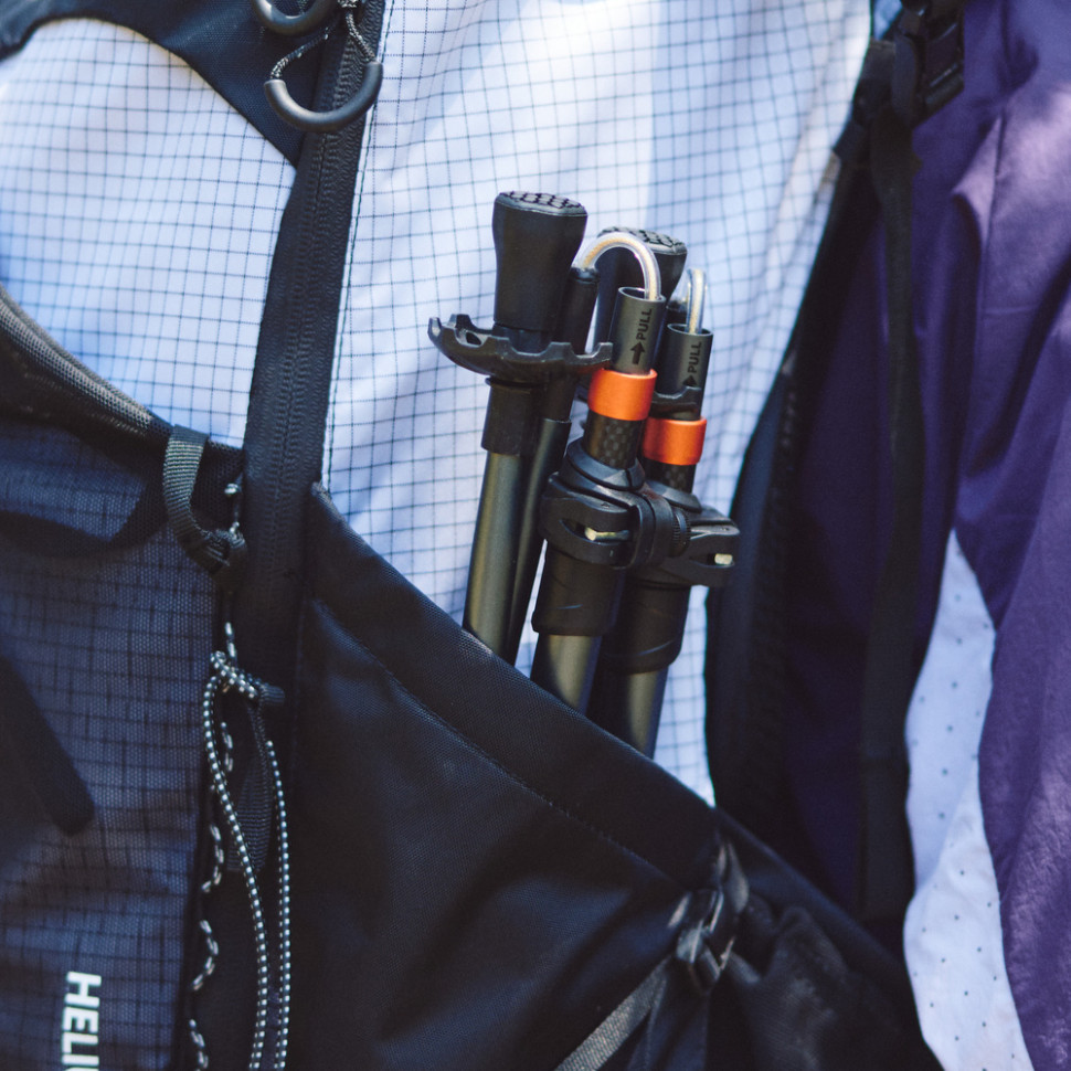 Трекінгова палиця Naturehike CNK2450DS013, 115-135 см, чорна Київ - фото 10