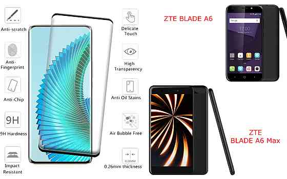 Защитное стекло HyperGlass Pro для ZTE BLADE A6,  BLADE A6 Max – максимальная чувствительность и защита Киев