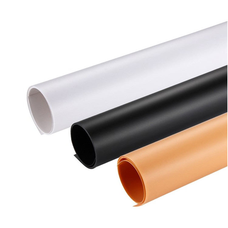 Фотофон ПВХ набір 74x36см білий чорний жовтий Puluz PKT5201 Київ - фото 1