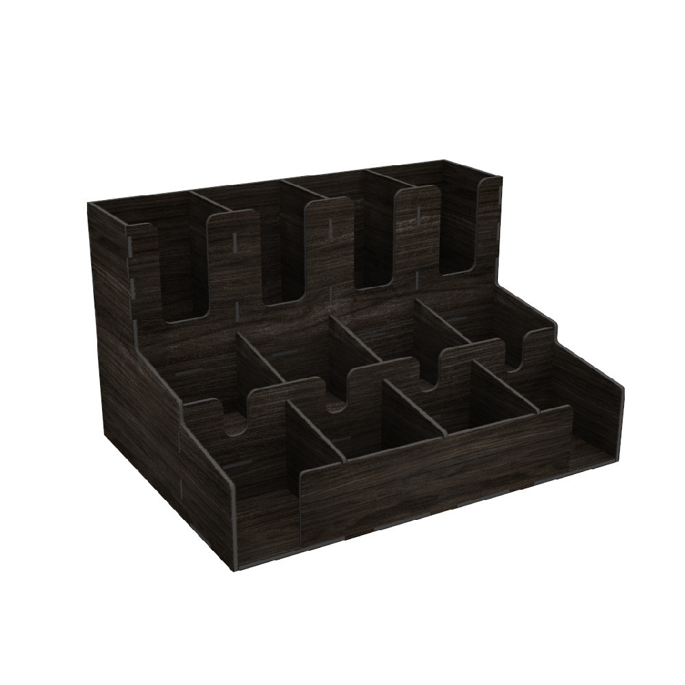 Барный органайзер EKOSTAR венге 425х320х250 Киев - изображение 2