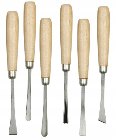 Набір стамесок фігурних 6 шт Харків