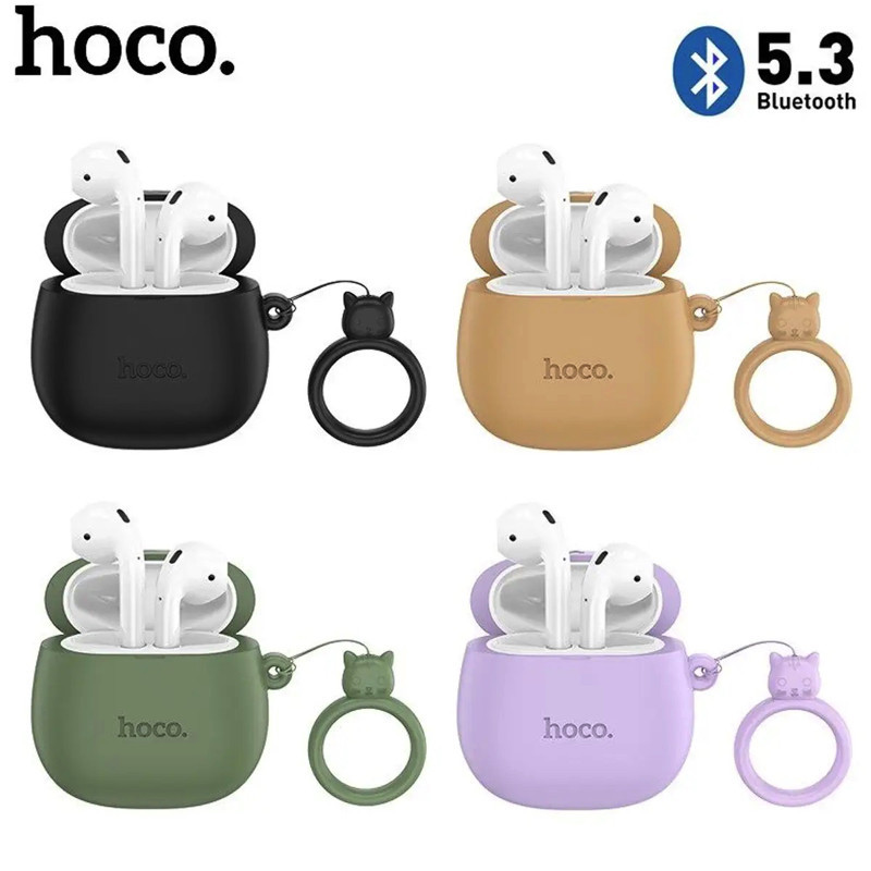 Бездротові навушники HOCO EW45 True wireless stereo headset Caramel Cat Київ - фото 8