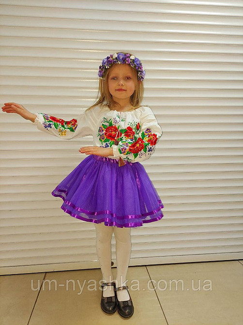 Блузка з вишивкою вишиванка "Ладочка" для дівчаток Кривий Ріг - фото 4