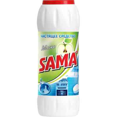 Порошок для чистки кухни Sama Яблоко 500 г (4820270630143) Винница