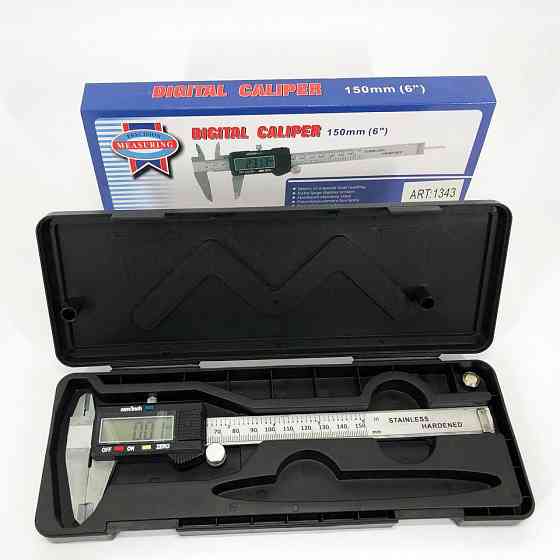 Электронный штангенциркуль 150мм с lcd дисплеем Digital, Digital caliper 150mm, Штангенциркуль гост EK-33 Львов