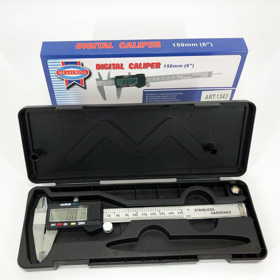 Электронный штангенциркуль 150мм с lcd дисплеем Digital, Digital caliper 150mm, Штангенциркуль гост EK-33 Львов - изображение 1