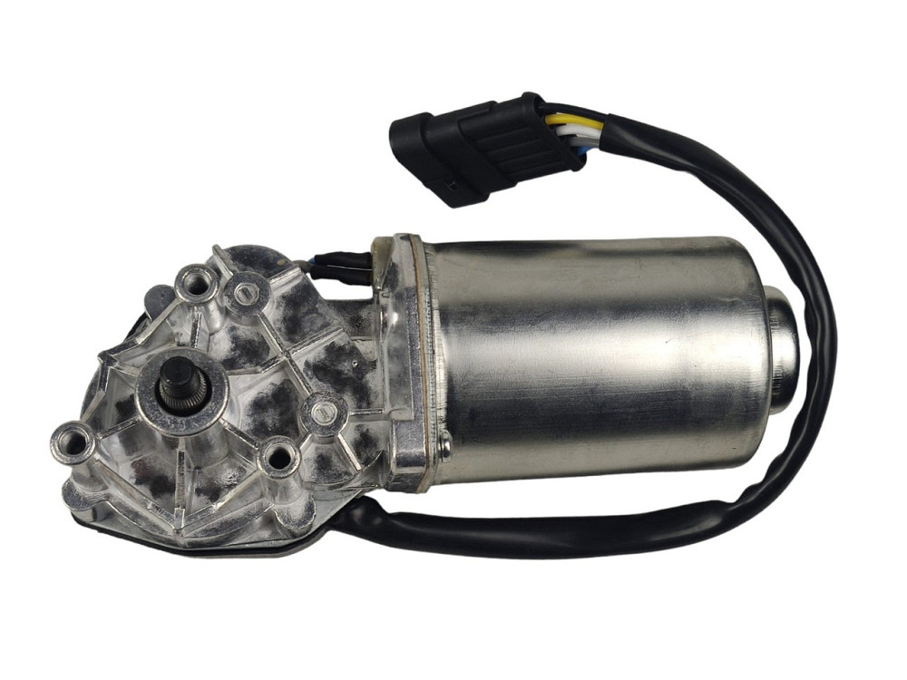 Мотор дворника 2170, 2171, 2172, 1117, 1118, 1119, 2123, 2110 новый образец вал (d-10 мм) (евроразъем) Мукачево - изображение 2