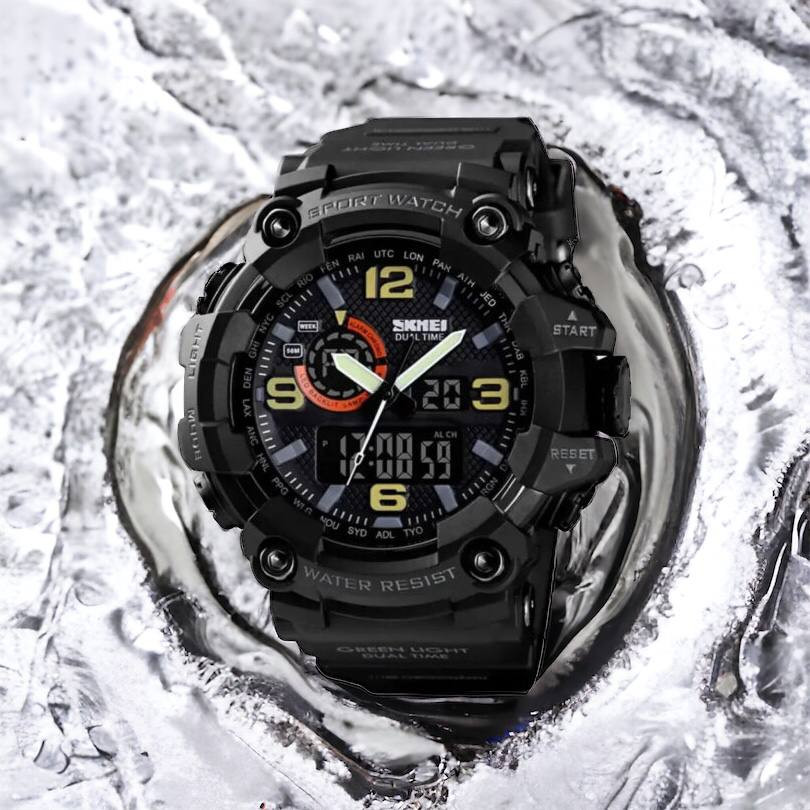 Фирменные спортивные часы, Часы для кемпинга с водозащитой Бюджетные спортивные YV-87 Львов - изображение 1