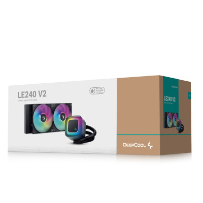 Система жидкостного охлаждения Deepcool LE240 V2 (R-LE240-BKAMMC-G-2) Винница - изображение 6