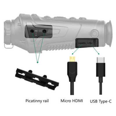 Монокуляр Guide Тепловизионный TrackIR 25mm 400x300px (747105) Винница - изображение 6