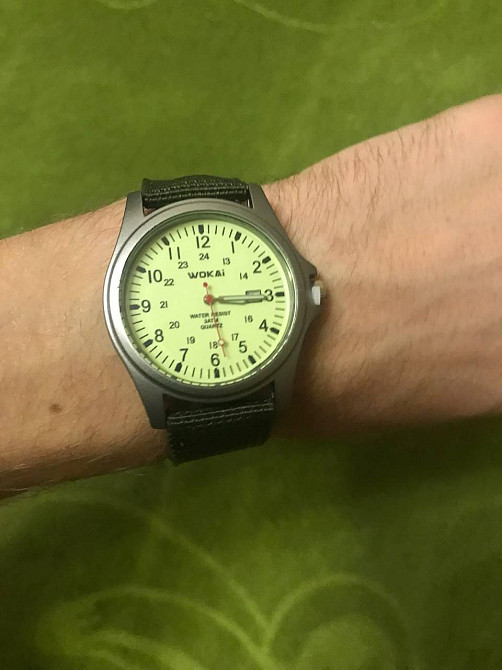 Годинник WOKAI з нейлоновим ремінцем Київ - фото 1