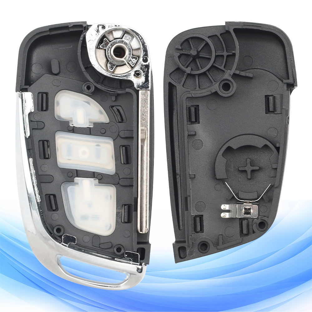 Выкидной ключ Peugeot с 3 кнопками и чипом Киев - изображение 7