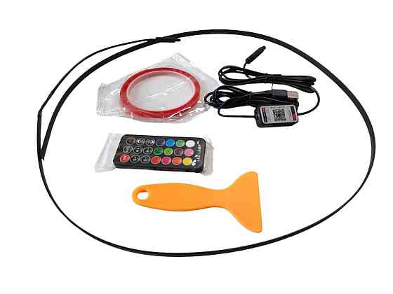 Підсвітка салону RGB Ambient light 12V к-т 110см (блютуз) Вінниця