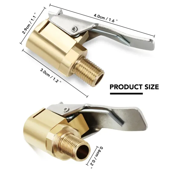 Швидкоз'ємний клапан для компресора 8 мм для шин Київ