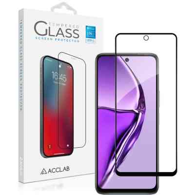 Стекло защитное ACCLAB Full Glue Infinix Hot 20S Black (1283126551352) Винница
