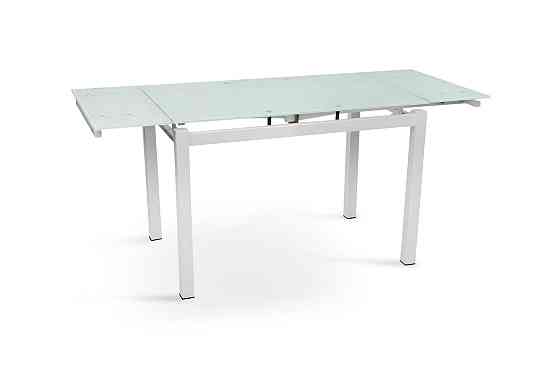 Стіл Венді XS-1025, 80/130*65, білий/білі ноги Київ