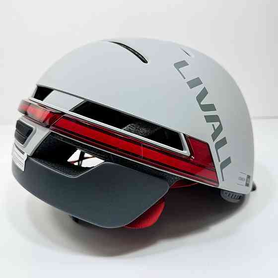 Захисний шолом Livall BH51M NSO (L) Sandstone Grey (57-61см), акустика JBL, мікрофон, сигнали поворотів та стопів, додаток, пульт BR80, застібка, BT ( Киев