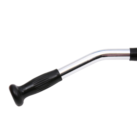 Ручка для верхньої тяги York Fitness 91см вигнута з гумовими рукоятками, хром Киев