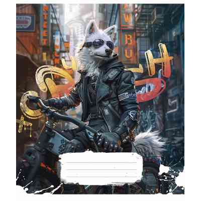 Зошит Школярик Big Bro 48 аркушів клітинка (048-3460K) Вінниця