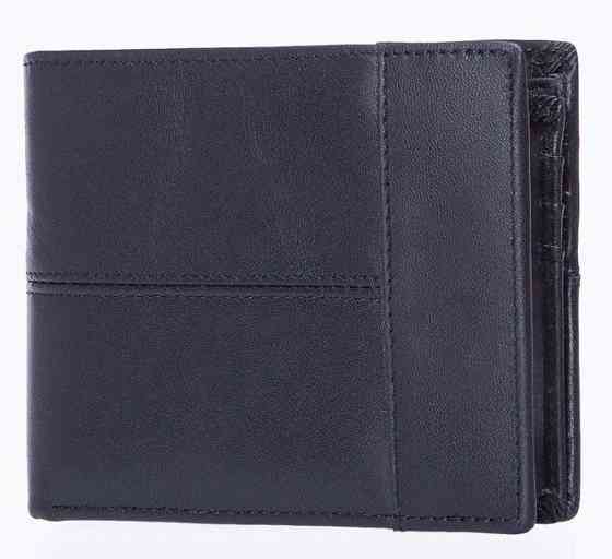 Бумажник горизонтальный Vintage 20040 Черный Киев