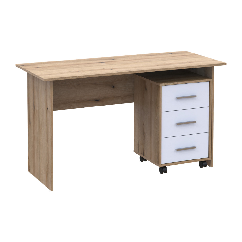 Офисный стол Doros Т3 120х68х78 см Дуб евок/Белый (DRS-011445) Львов - изображение 5