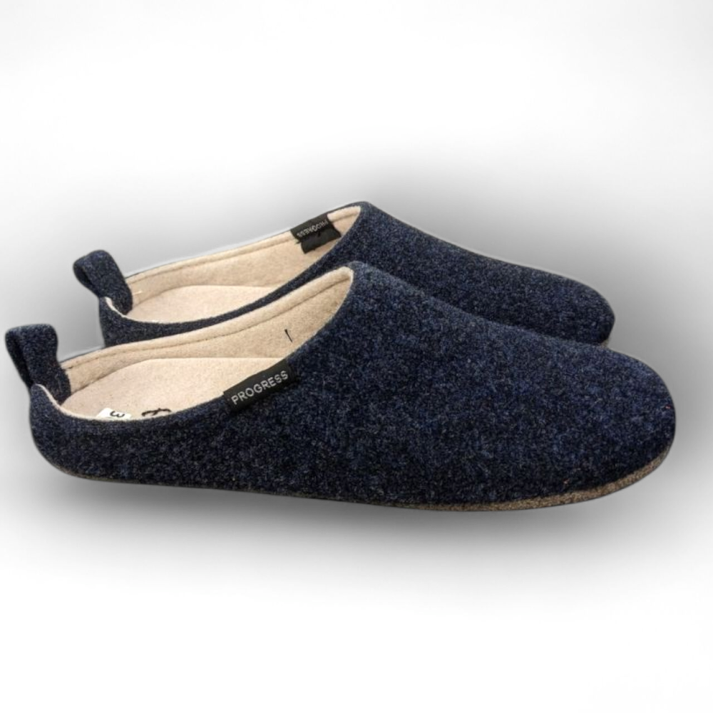 Тапочки домашние войлочние Home синие тихоходы Одесса - изображение 2