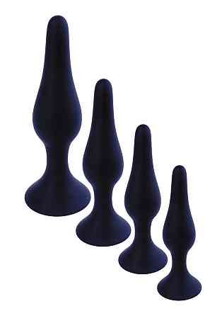 Анальна пробка - Silicone Black Plug XL Sex Aura Київ