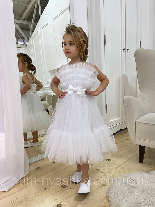 Платье Снежинка нарядное белое платье Кривой Рог - изображение 4