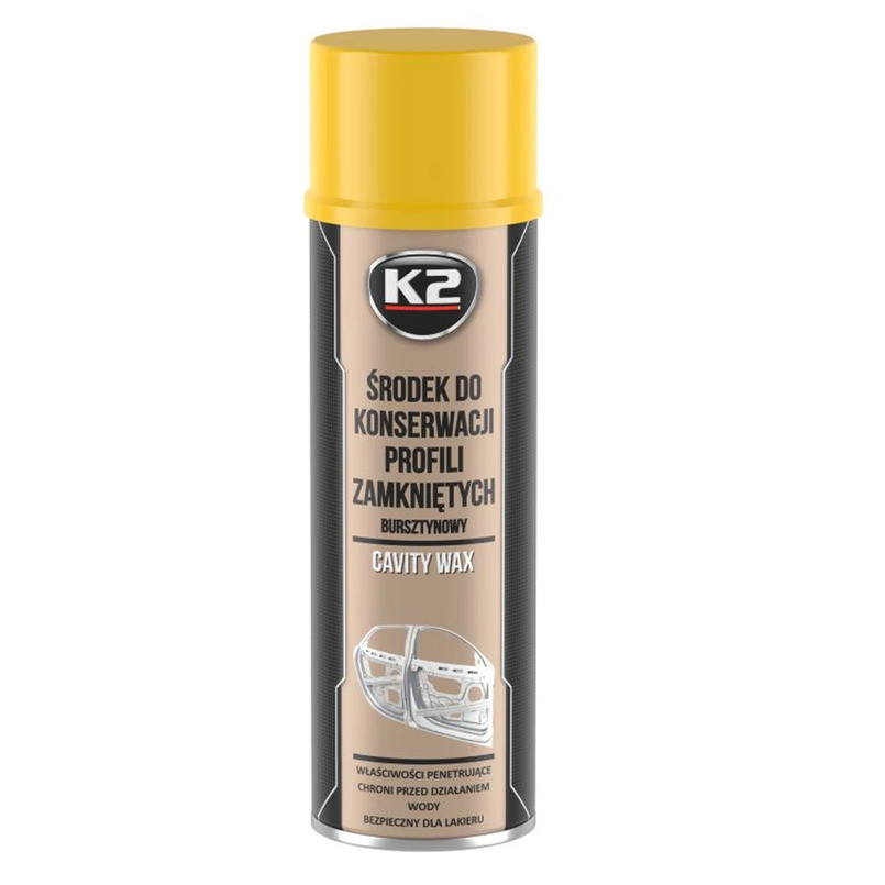 Автоконсервант K2 Cavity Wax для захисту від корозії та гідроізоляція аерозоль 500мл Львів - фото 1
