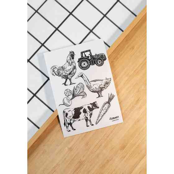 Детский стикерпак Village СS-VS-006 прозрачные Винница