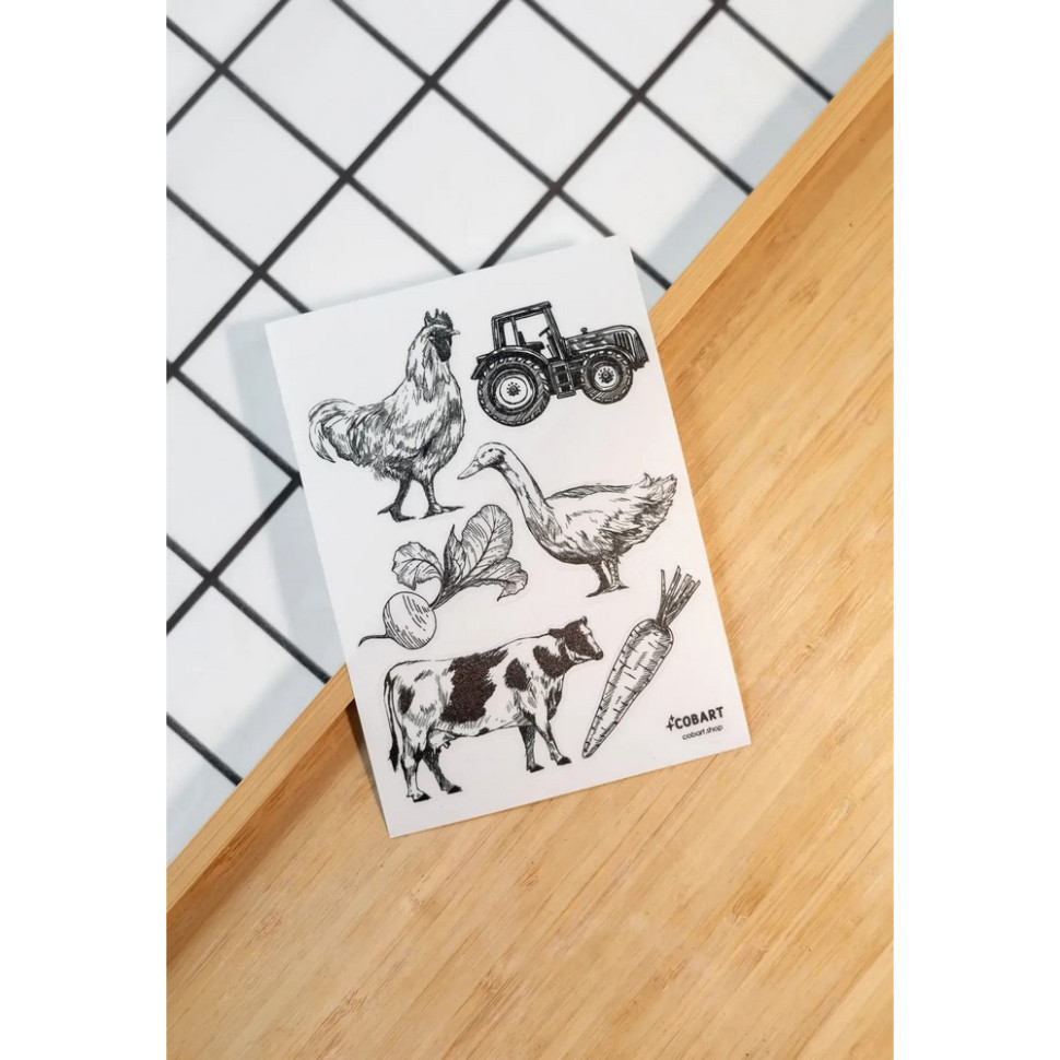 Детский стикерпак Village СS-VS-006 прозрачные Винница - изображение 2