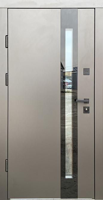 Двери уличные Redfort, модель Акорд с стеклопакетам, комплектация Композит (2 контура) Киев - изображение 1