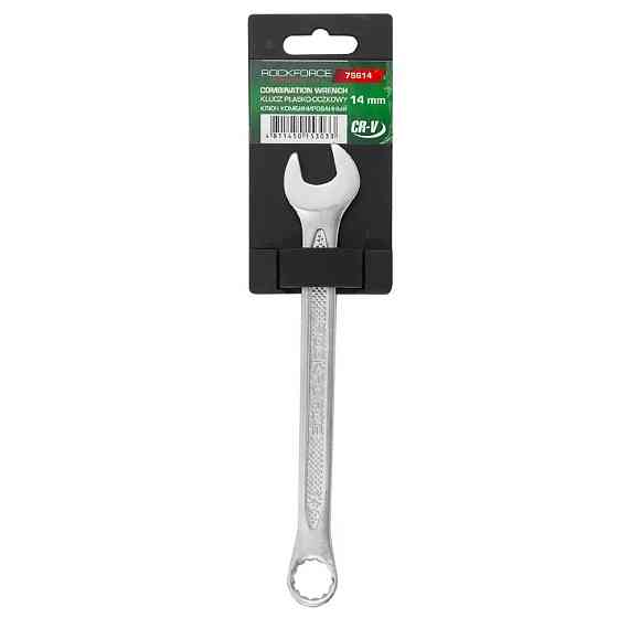 Ключ комбінований "Profi" 14мм ROCKFORCE RF-75614 Одеса