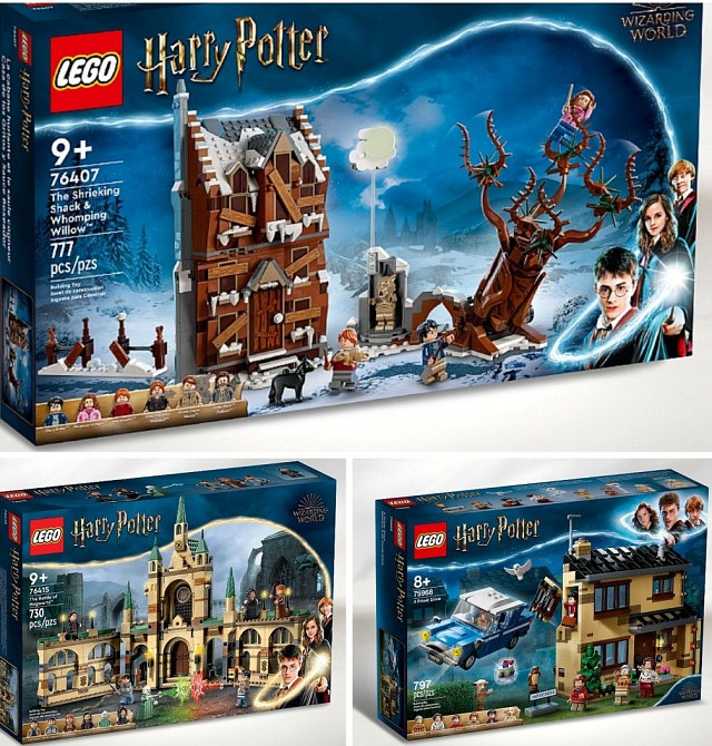 РЕДКІ 18 НАБРОВ Lego Harry Potter Лего Гаррі Замок Гоґвортс ЧАСТИЧ 1. Київ - фото 1