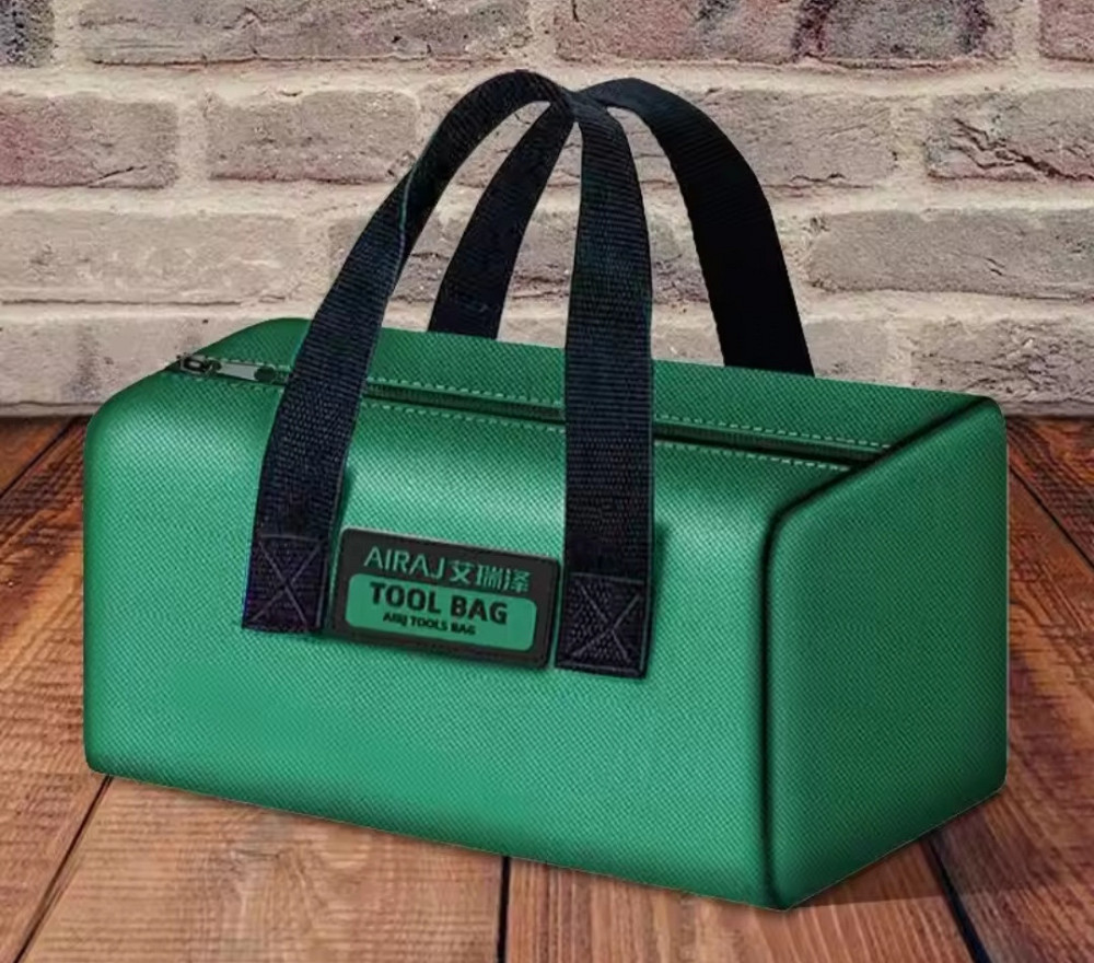 Сумка для инструментов AIRAJ 24 на 14 на 14 см черно-зеленая Киев - изображение 1