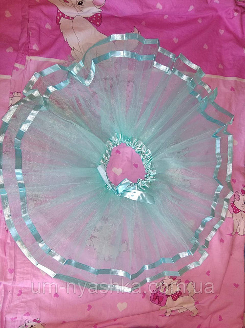 Юбка-пачка пышная юбочка балерины на 2-8 лет МЯТНЫЙ Кривой Рог - изображение 2