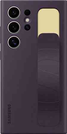 Чохол-накладка Samsung Standing Grip Case для Samsung Galaxy S24 Ultra SM-S928 Dark Violet (EF-GS928CEEGWW) ( 15970 ) Харків