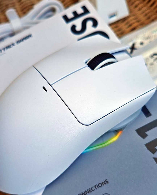 Мишка ATTACK SHARK X11 біла, 65 годин на одному заряді. Киев - изображение 4