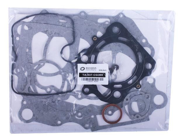 Прокладки двигателя мотоцикл CG300, комплект Мукачево - изображение 1