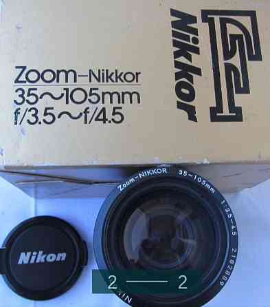 Объектив Nikkor 35/105 Киев