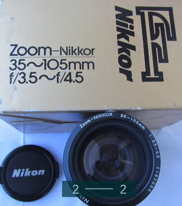 Объектив Nikkor 35/105 Киев - изображение 1