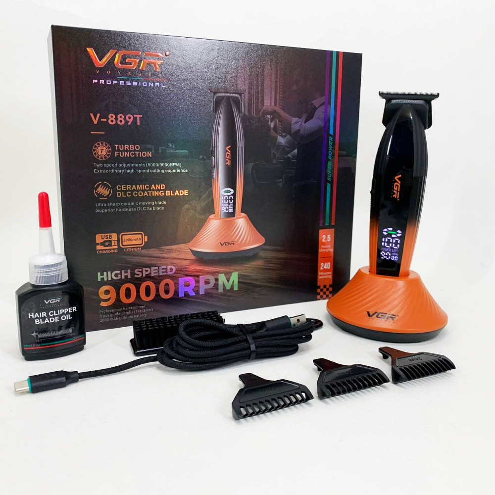 Профессиональная электрическая машинка для стрижки, Профессиональный беспроводной триммер IA-91 Львов - изображение 7