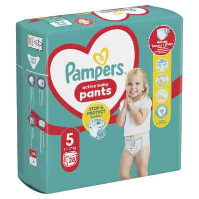 Підгузки Pampers трусики Pants Junior Розмір 5 (12-17 кг) 28 шт (8006540069714) Вінниця