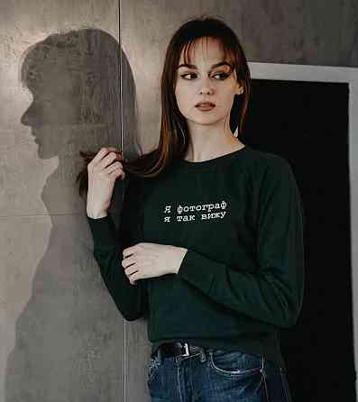 Мужской\Женский свитшот  с принтом . Я фотограф я так вижу Черновцы