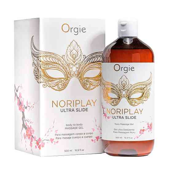 Гель для NURU-массажа Orgie – Noriplay Ultra Slide (500 мл), экстракт морских водорослей, простыня Sex Aura Киев